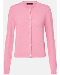 Gucci - Gg Jacquard Cardigan - Lyst