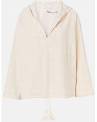 Tory Burch - Jersey De Felpa En Mezcla De Algodon - Lyst