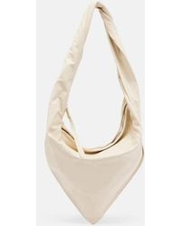 Lemaire - Scarf Small Leather Shoulder Bag - Lyst