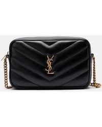 Saint Laurent - Loulou Quilted Leather Camera Bag - Lyst