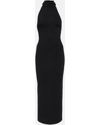 KHAITE - Suzanne Ribbed-Knit Midi Dress - Lyst