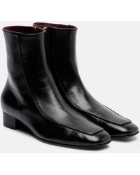Herbert Levine - Shadow Ban 30 Leather Ankle Boots - Lyst