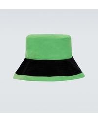 Bode - Waled Cotton-Blend Bucket Hat - Lyst