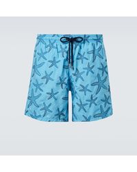 Vilebrequin - Mistral Printed Swim Trunks - Lyst