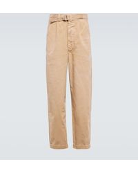 Polo Ralph Lauren - Pantalones rectos de algodon - Lyst