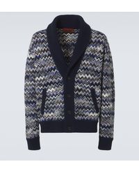 Missoni - Zigzag Wool Cardigan - Lyst