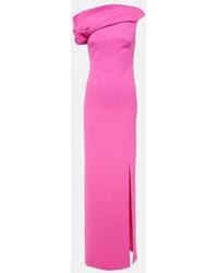 Safiyaa - Dara Crepe Gown - Lyst