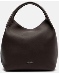 Loro Piana - Bucket Bag Bale Large Aus Leder - Lyst