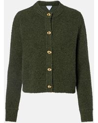 Bottega Veneta - Knot Cotton And Wool-Blend Cardigan - Lyst