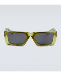 Prada - Runway Rectangular Sunglasses - Lyst