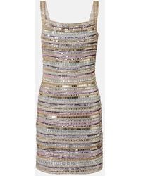 Jenny Packham - Verziertes Minikleid Nancy - Lyst