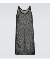 Rick Owens - Maglia Virgin Wool Tank Top - Lyst
