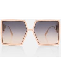 Dior - Eckige Sonnenbrille 30Montaigne SU - Lyst