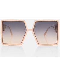 Dior - Eckige Sonnenbrille 30Montaigne Su - Lyst