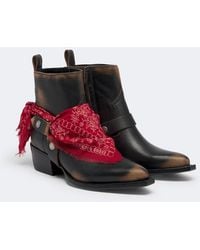 Golden Goose - Debbie Leather Cowboy Boots - Lyst