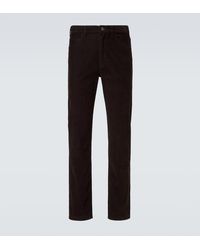 The Row - Fred Cotton Corduroy Slim Pants - Lyst