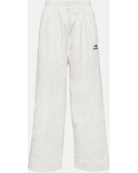 Balenciaga - 3b Sports Icon Cotton-blend Track Pants - Lyst