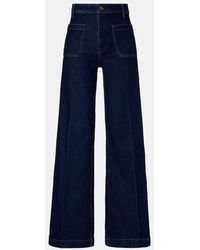 Polo Ralph Lauren - High-Rise Wide-Leg Jeans - Lyst
