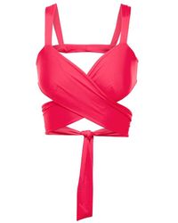 Magda Butrym - Wrap-tie Bikini Top - Lyst