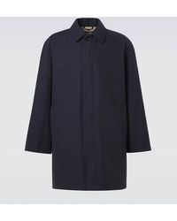 dunhill - Abrigo En Sarga De Algodon - Lyst