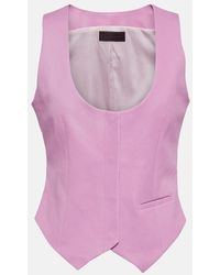 Stouls - Adrian Leather Vest - Lyst