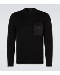 Prada - Virgin Wool Sweater - Lyst