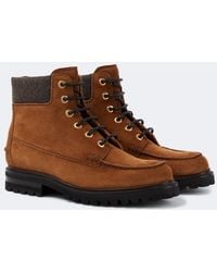 Church's - Padstow Suede Lace-Up Boots - Lyst