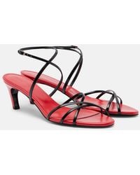 Proenza Schouler - Uma Leather Slingback Sandals - Lyst