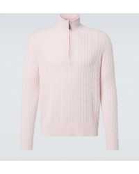 arch4 - Thames Cashmere Half-Zip Sweater - Lyst