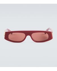Gucci - Logo Flat-Top Sunglasses - Lyst