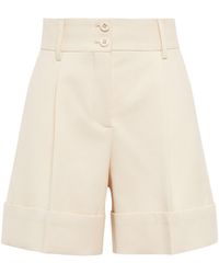 See By Chloé Cotton-blend Bermuda Shorts - White