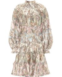 Zimmermann Minikleid Ladybeetle mit Seidenanteil - Mehrfarbig