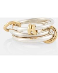 Spinelli Kilcollin - Raneth Sterling Silver And 18kt Gold Ring - Lyst