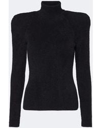 Balmain - Knitted Turtleneck Sweater - Lyst