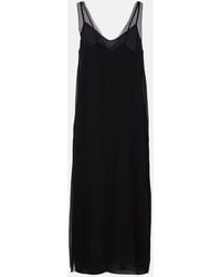 TOTEME - Silk Chiffon Slip Dress - Lyst