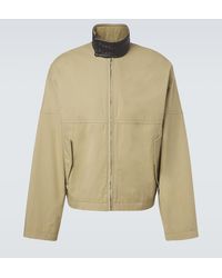 Bottega Veneta - Intrecciato Cotton Blouson Jacket - Lyst