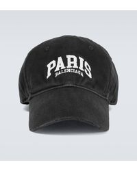 Balenciaga - Paris Cotton Cap - Lyst
