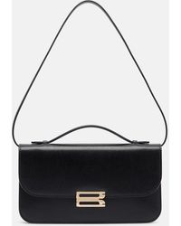 Victoria Beckham - Schultertasche Dorian Small Aus Leder - Lyst