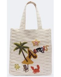 ALÉMAIS - Island Cove Large Crochet Tote Bag - Lyst