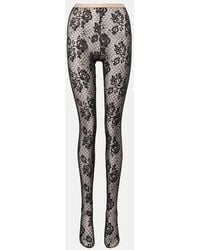 Valentino - Lace Tights - Lyst