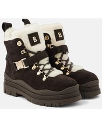 Bogner - Botines Arosa De Ante Con Borrego - Lyst