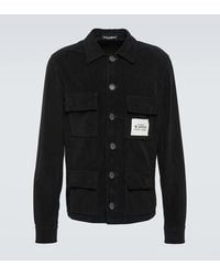 Dolce & Gabbana - Re-Edition Cotton Overshirt - Lyst