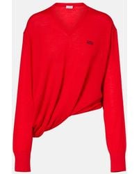Loewe - Pullover Double L Asimmetrico - Lyst