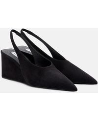 Alaïa - Alaã¯A Cube Wedge Slingback Pumps - Lyst