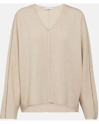 Brunello Cucinelli - Wool, Cashmere And Silk Sweater - Lyst