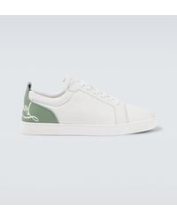 Christian Louboutin - Fun Louis Junior Leather Sneakers - Lyst