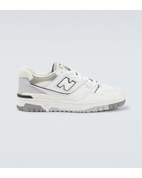 New Balance Sneakers 550 aus Leder - Weiß
