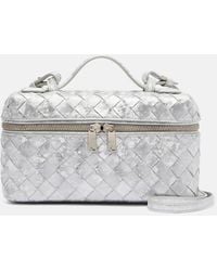 Bottega Veneta - Bang Bang Metallic Leather Vanity Bag - Lyst