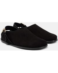 A.Emery - Louis Suede Buckle Clogs - Lyst