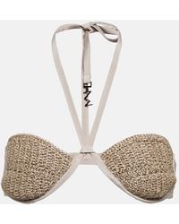 The Mannei - Lima Crochet Silk-Blend Bra Top - Lyst
